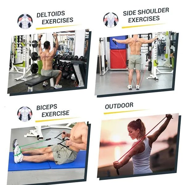 5 PC Set Resistance Band Resistance Bands, Exercise Bands, Exercise Resistance Bands - OneStore-Home page