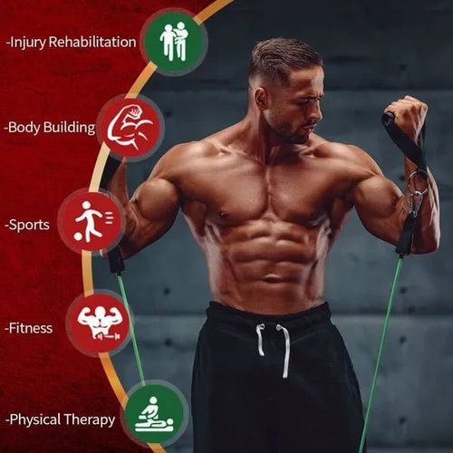 5 PC Set Resistance Band Resistance Bands, Exercise Bands, Exercise Resistance Bands - OneStore-Home page