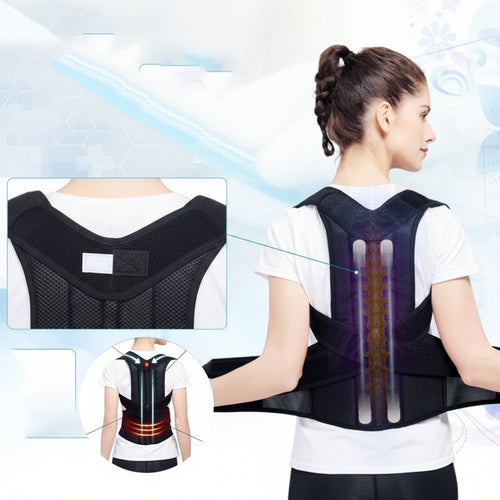 Adjustable Posture Corrector — Back Straightener & Spine Support Brace - OneStore-gym acessories