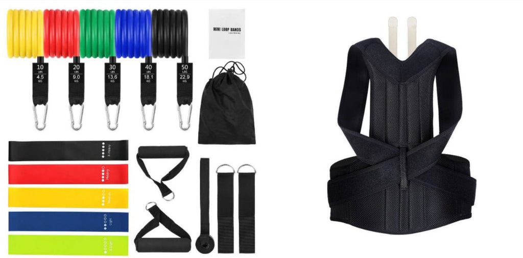 Adjustable Posture Corrector — Back Straightener & Spine Support Brace - OneStore-gym acessories