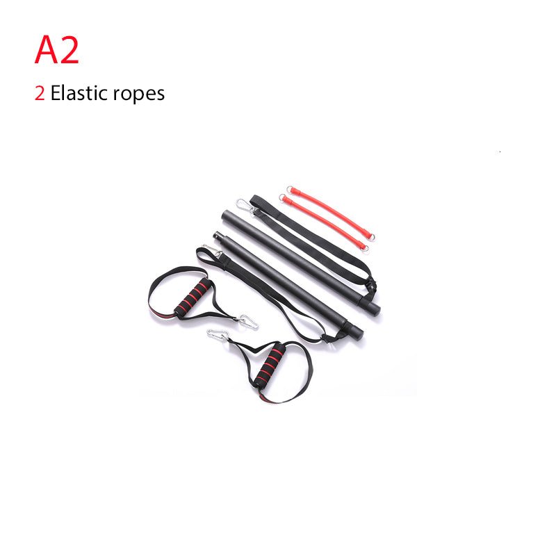 Body Workout Trainer Bar with Resistance Bands Rubber Buckles - OneStore-Home page