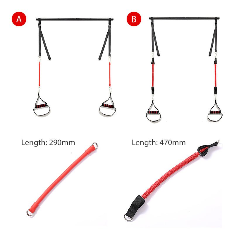 Body Workout Trainer Bar with Resistance Bands Rubber Buckles - OneStore-Home page