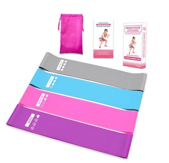 Booty Resistance Bands — Non-Slip Glute Bands for Legs, Hips & Home Workouts - OneStore-gym acessories