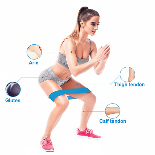 Booty Resistance Bands — Non-Slip Glute Bands for Legs, Hips & Home Workouts - OneStore-gym acessories