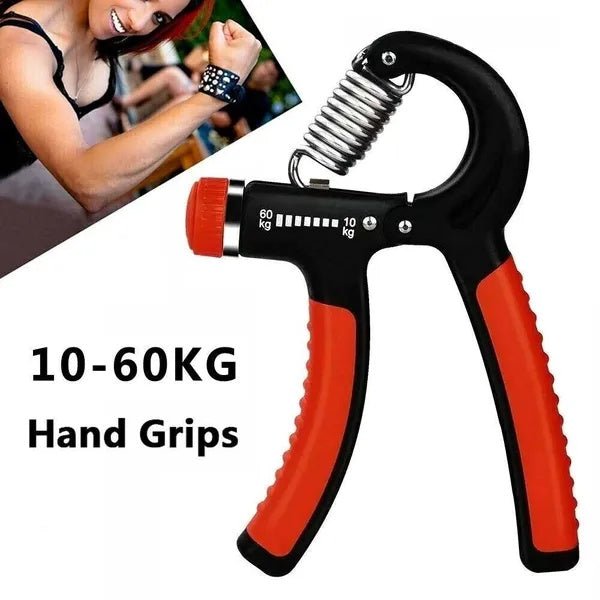 Hand Grip Strength Power Trainer Gripper Strengthener Adjustable Gym Exerciser - OneStore-Home page