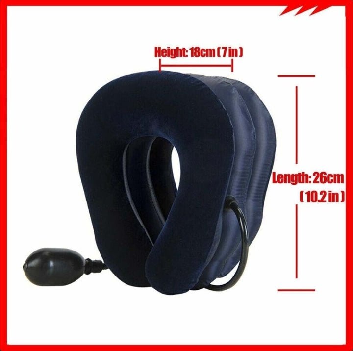 Neck Traction Device — Inflatable Cervical Collar for Neck Pain Relief - One Stores Hub-Gym Accessories