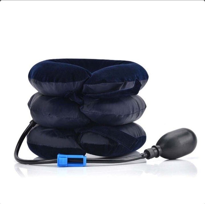 Neck Traction Device — Inflatable Cervical Collar for Neck Pain Relief - One Stores Hub-Gym Accessories