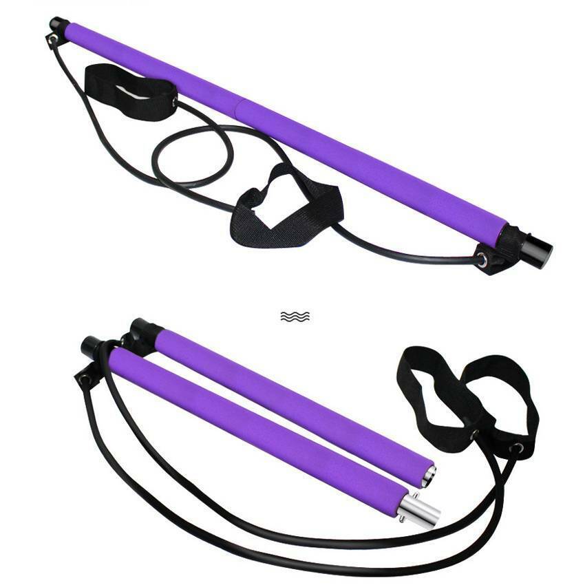 Pilates Stick Home Fitness Exercise For Women Foot Pedal Resistance Band - OneStore-Home page