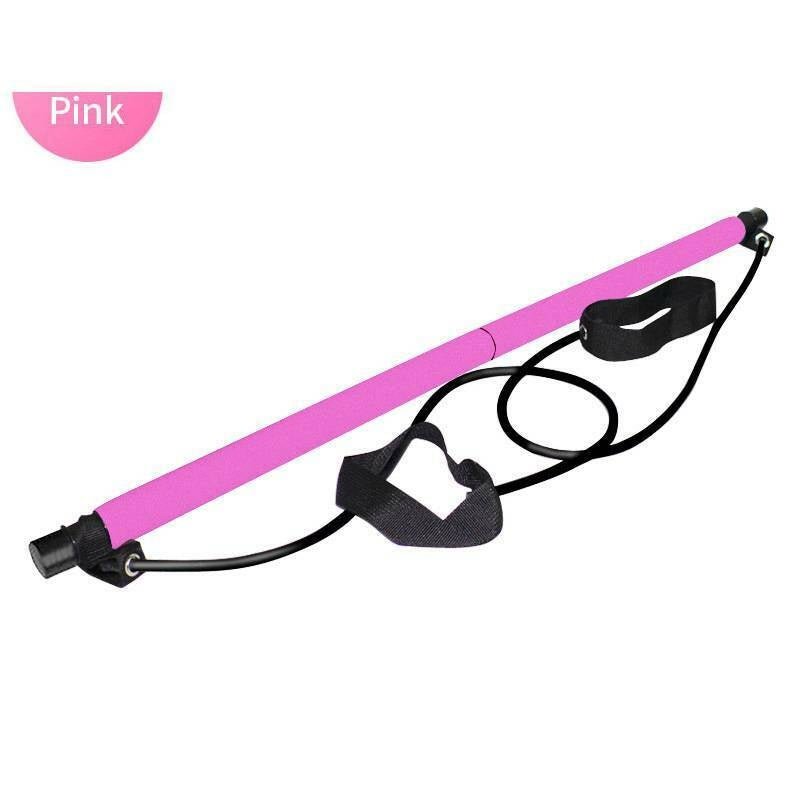 Pilates Stick Home Fitness Exercise For Women Foot Pedal Resistance Band - OneStore-Home page