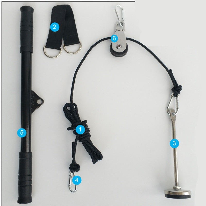 Pull Rope Down Pressure Comprehensive Training Device Pull Rope Fitness Equipment Material - OneStore-gym acessories