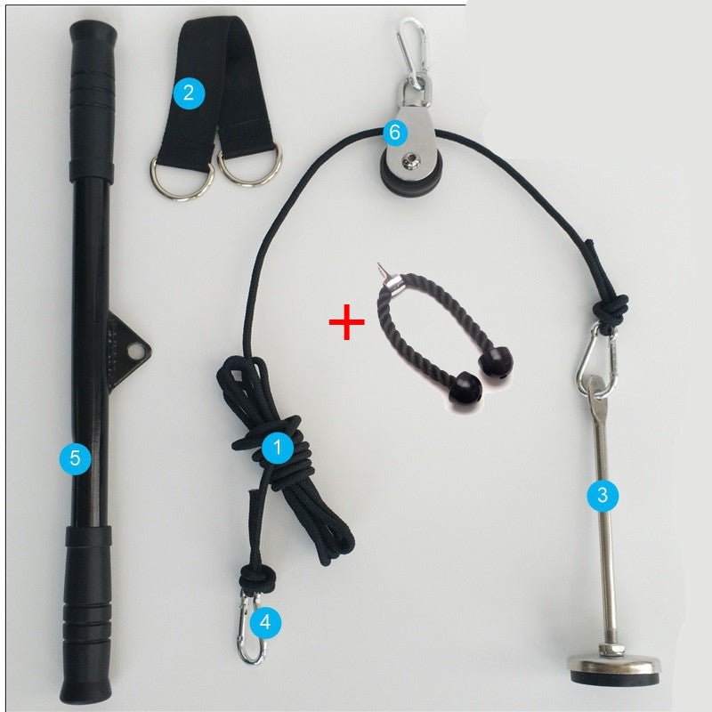Pull Rope Down Pressure Comprehensive Training Device Pull Rope Fitness Equipment Material - OneStore-gym acessories