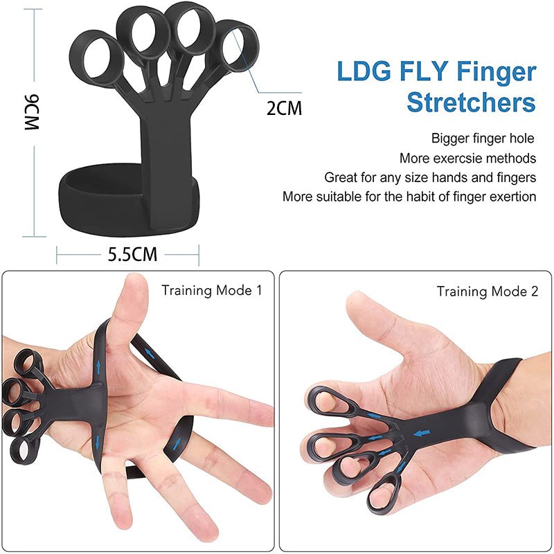Silicone Grip Device Finger Exercise Stretcher Arthritis Hand Grip Trainer Strengthen Rehabilitation Training To Relieve Pain - OneStore-Home page