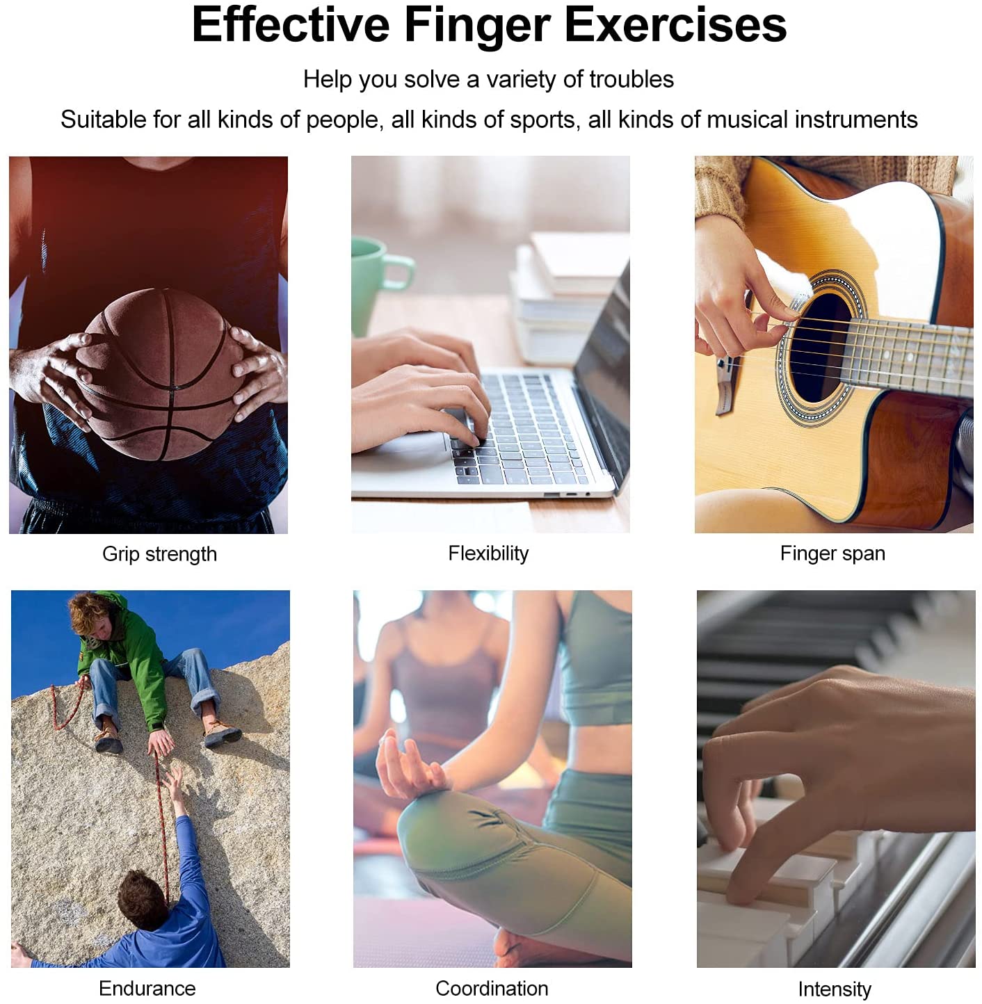 Silicone Grip Device Finger Exercise Stretcher Arthritis Hand Grip Trainer Strengthen Rehabilitation Training To Relieve Pain - OneStore-Home page