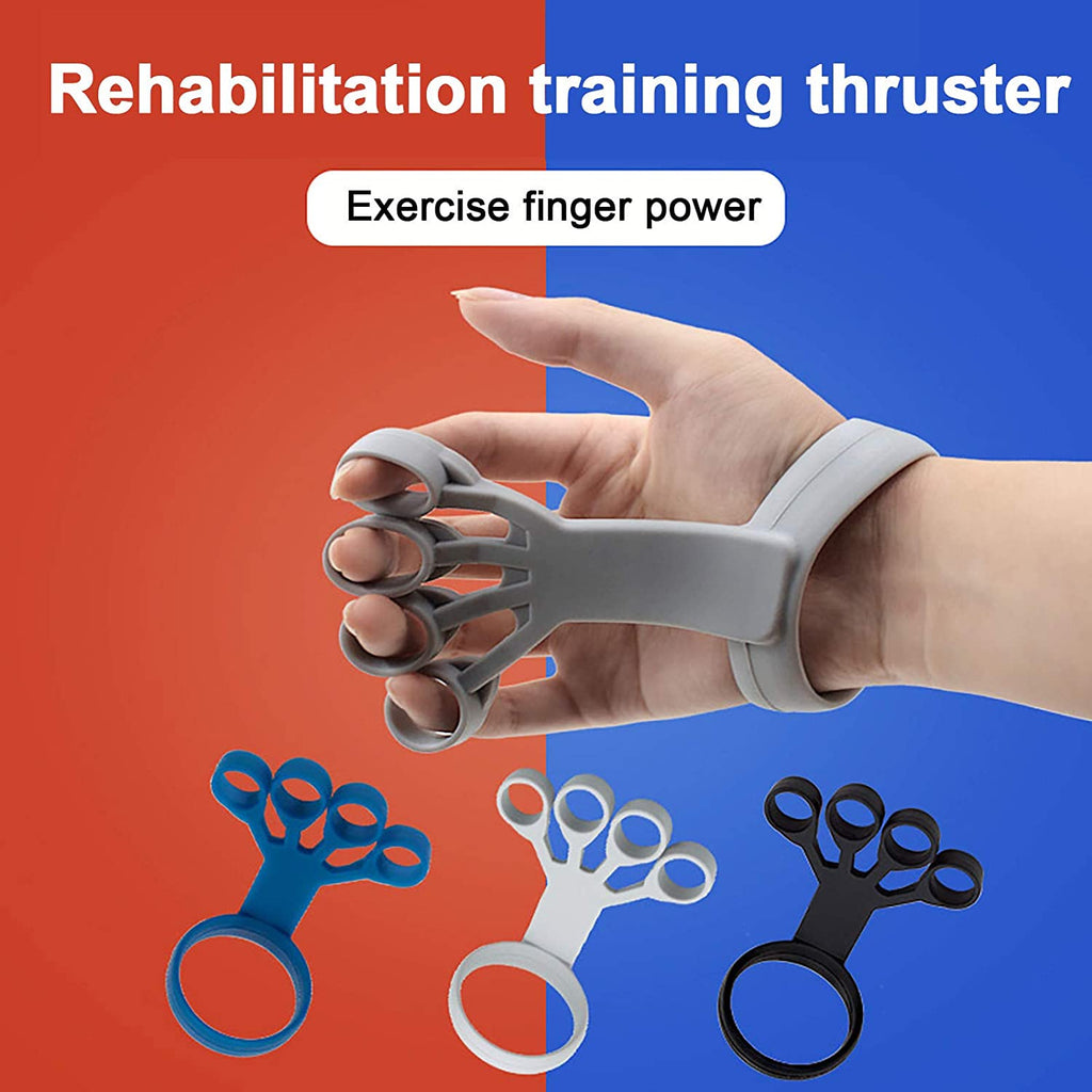 Silicone Grip Device Finger Exercise Stretcher Arthritis Hand Grip Trainer Strengthen Rehabilitation Training To Relieve Pain - OneStore-Home page