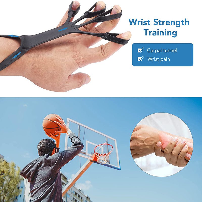 Silicone Grip Device Finger Exercise Stretcher Arthritis Hand Grip Trainer Strengthen Rehabilitation Training To Relieve Pain - OneStore-Home page
