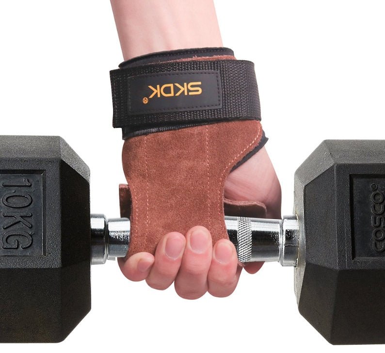 SKDK Hand Grips Gymnastics Gloves Grips Anti-Skid Gym Fitness Gloves Weight Lifting - OneStore-Home page