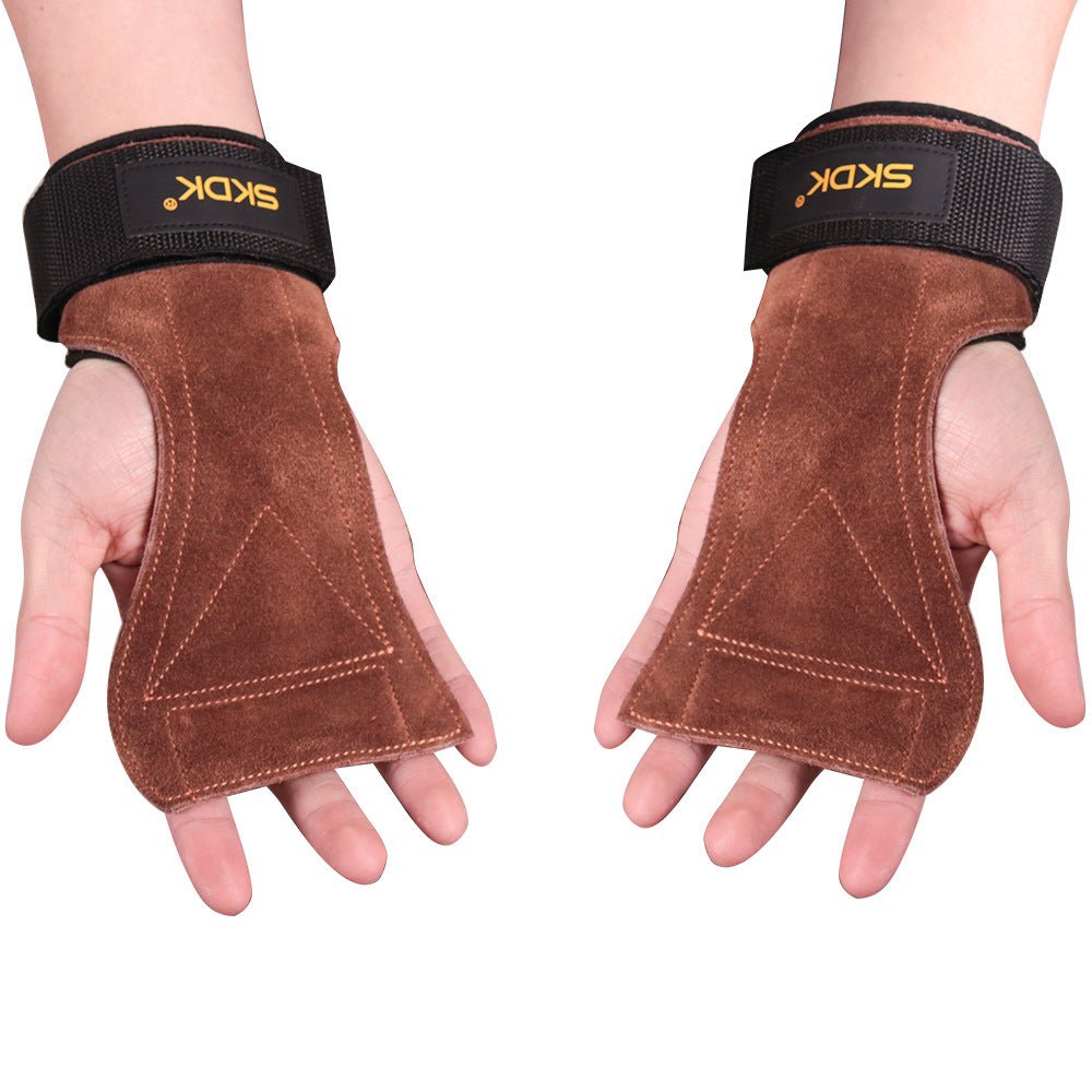 SKDK Hand Grips Gymnastics Gloves Grips Anti-Skid Gym Fitness Gloves Weight Lifting - OneStore-Home page