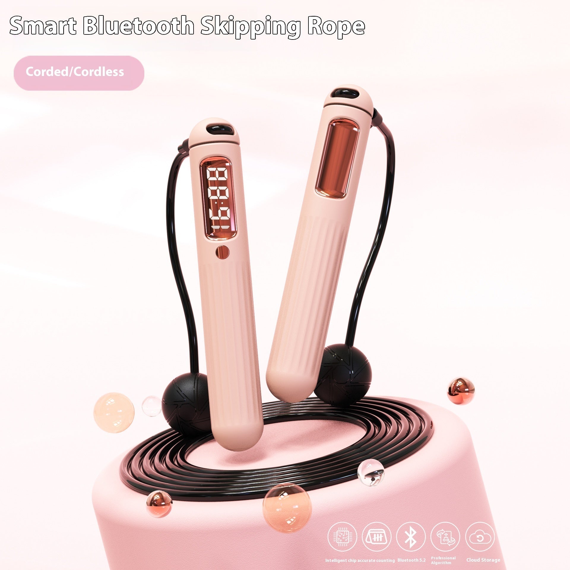 Smart Bluetooth Skipping Rope With CounterFitness Weight Bearing Ball - OneStore-Home page