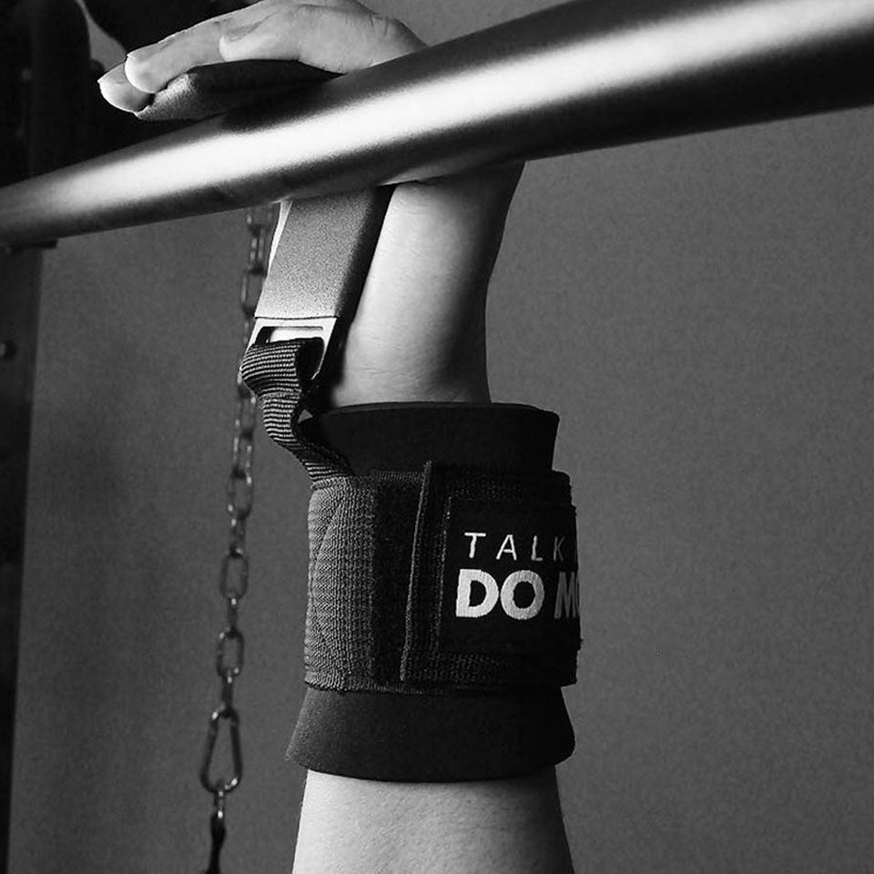 Weight Lifting Hook Grips Padded With Wrist Wraps Hand-Bar Powerlifting Gloves Heavy Duty Pull-ups Hooks Gym Training Straps - OneStore-Home page