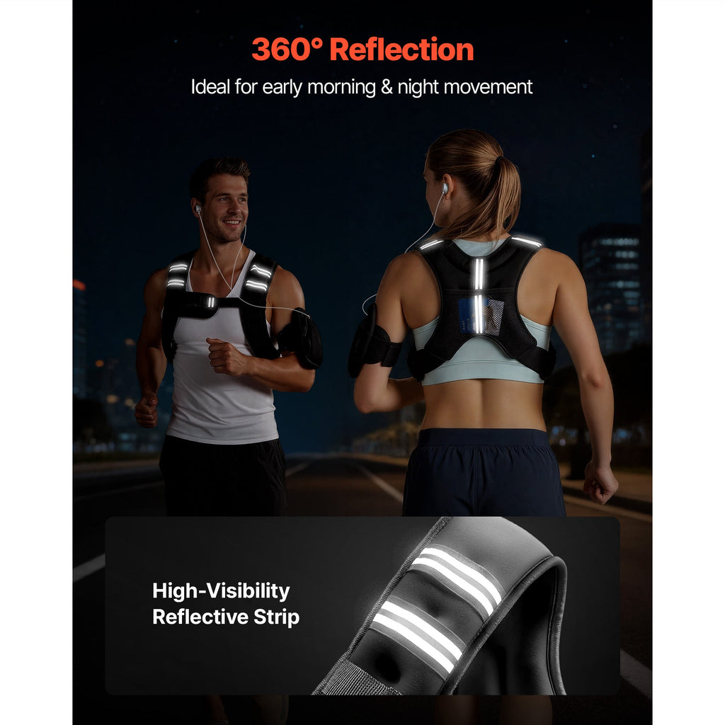 Weighted Vest 10 lb — Adjustable Body Weight Vest for Walking & Fitness - OneStore-Gym Accessories